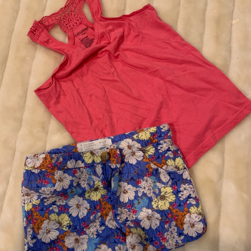 Shorts and top